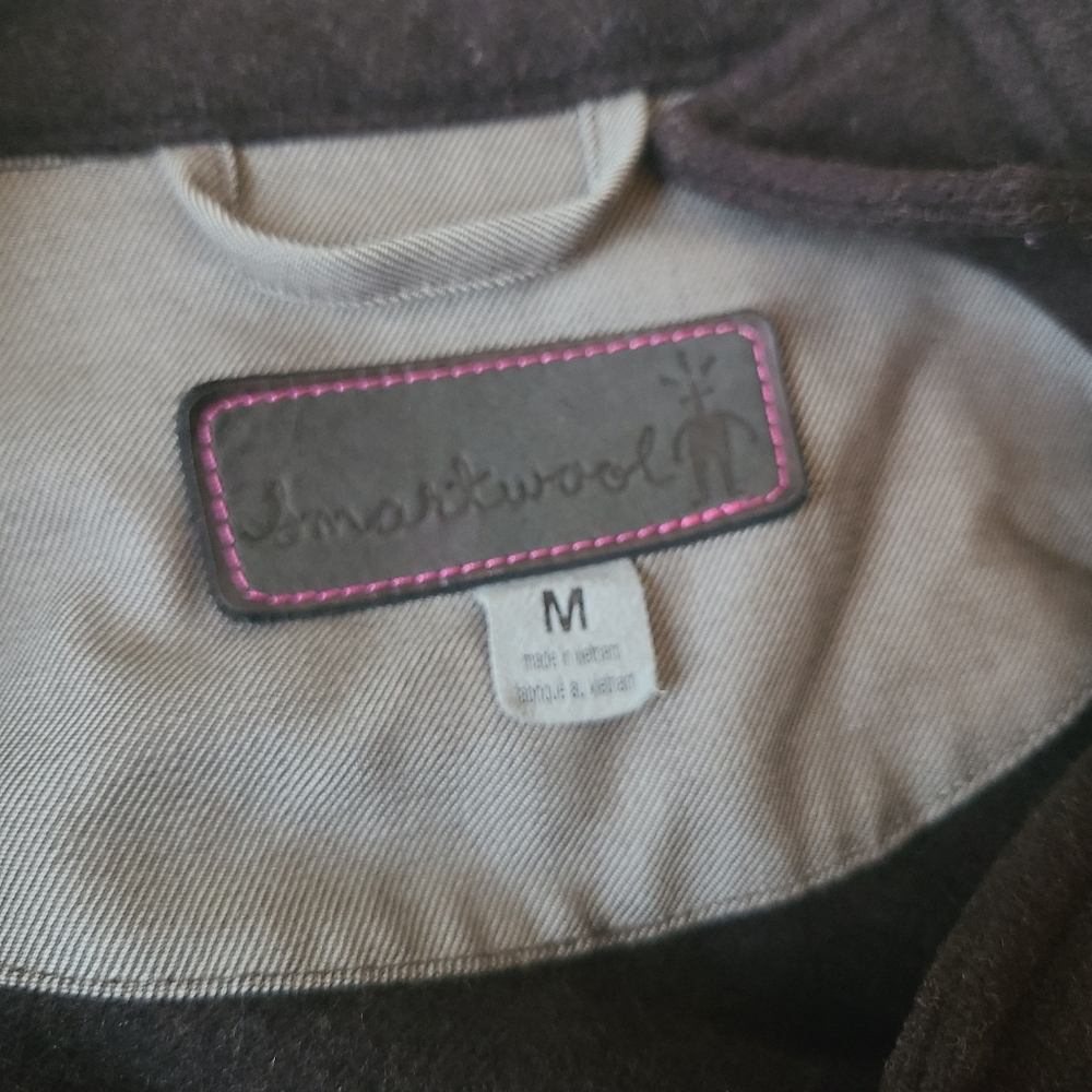 Smartwool Dark Brown Jacket With Zipper Women's S… - image 3